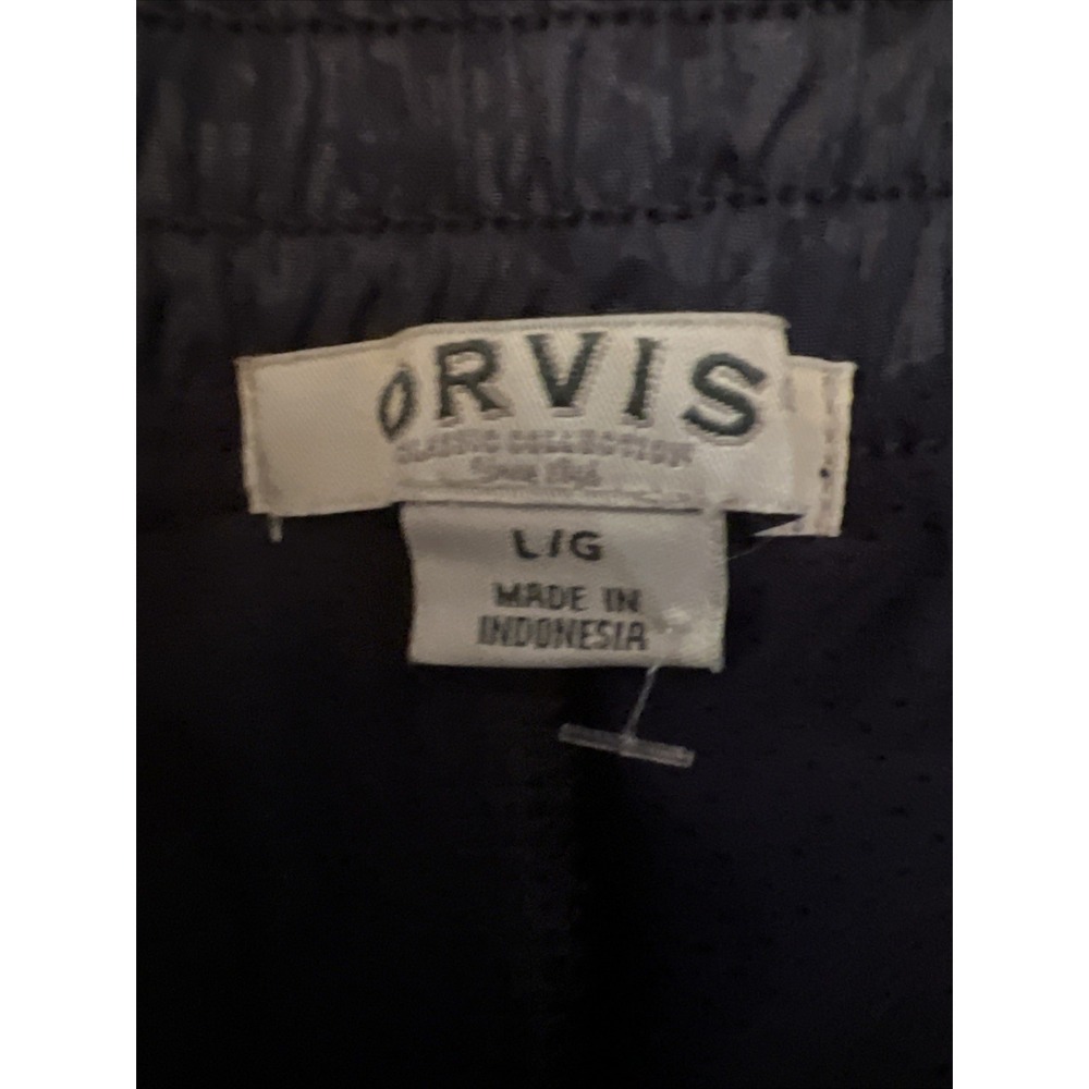 Orvis Dark Blue Printed 4 Pocket Athletic Tennis Hiking Skort Womens Size Large - Picture 2 of 12